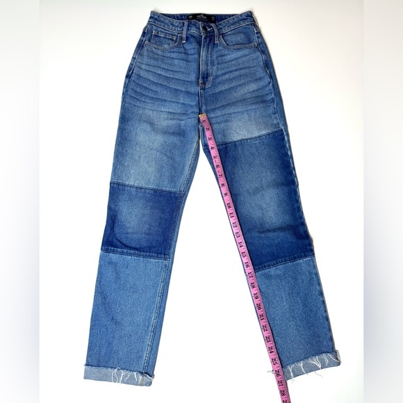Hollister Women’s Ultra High-Rise Mom Jeans Size- W 23 / L 27 - Picture 3 of 11